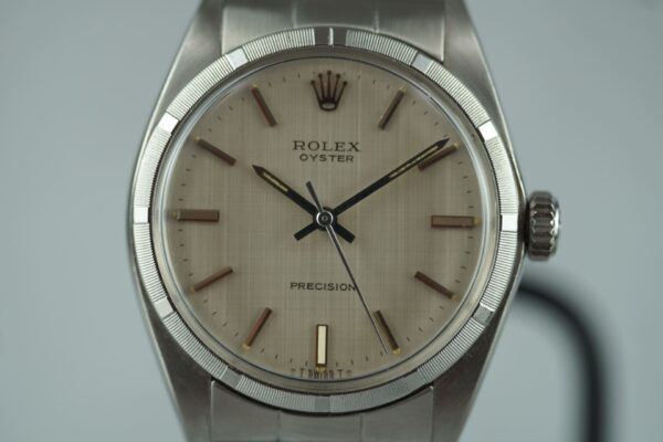 Rolex Oyster Precision "Linen Dial" 6427 – Image 6