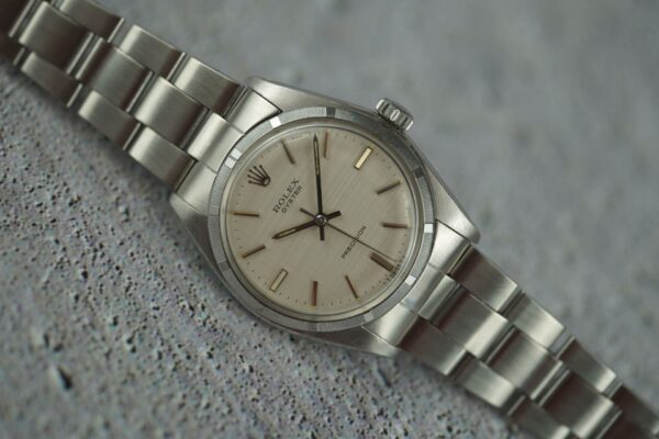 Rolex Oyster Precision "Linen Dial" 6427 – Image 11