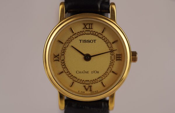 Tissot Chaîne D'or E238 – Image 6